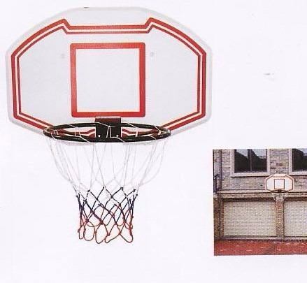 TABLERO BASQUETBOL MURAL PVC CON ARO OFICIAL Y RED